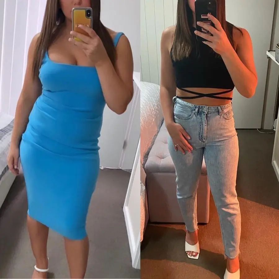 Client before and after transformation 2