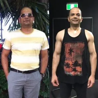 Client before and after transformation 4