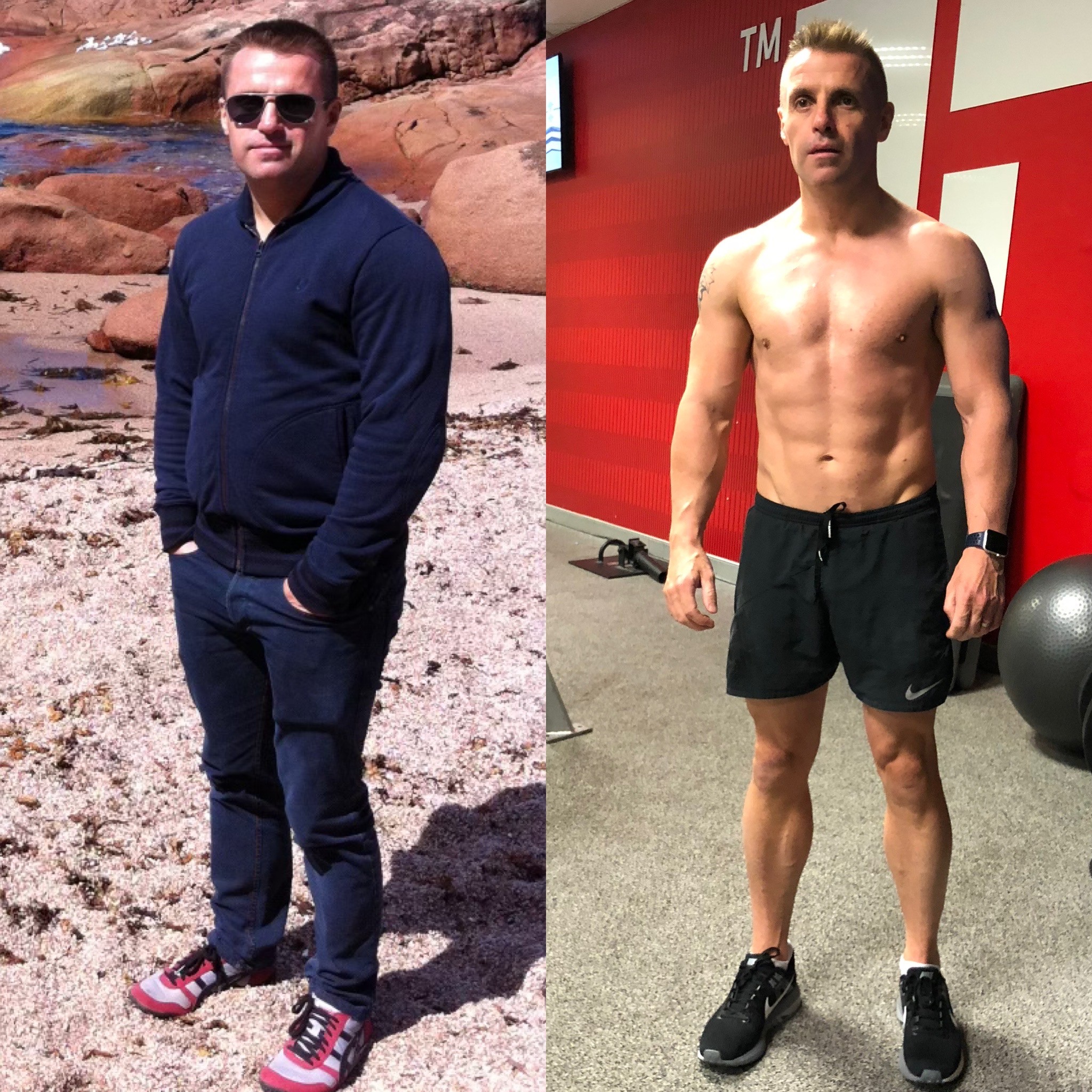 Client transformation — before and after